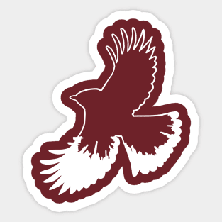 Bird in Flight Sticker